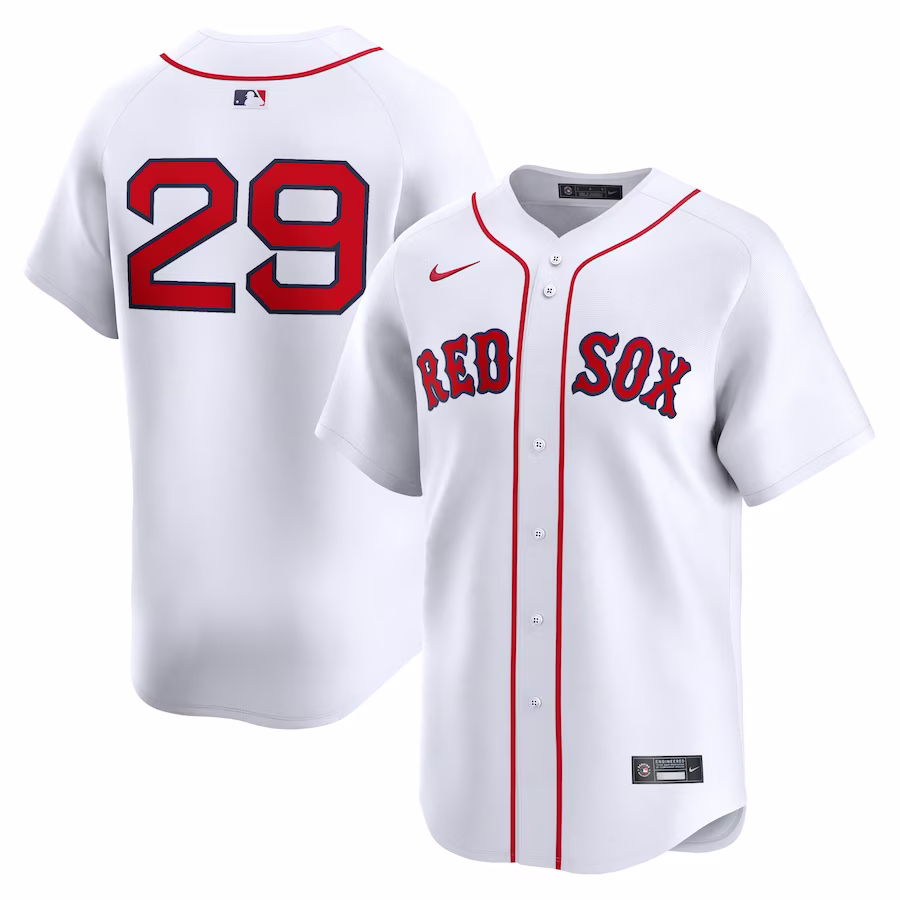 Men's Boston Red Sox Bobby Dalbec Nike White Home Limited Player Jersey - Jersey