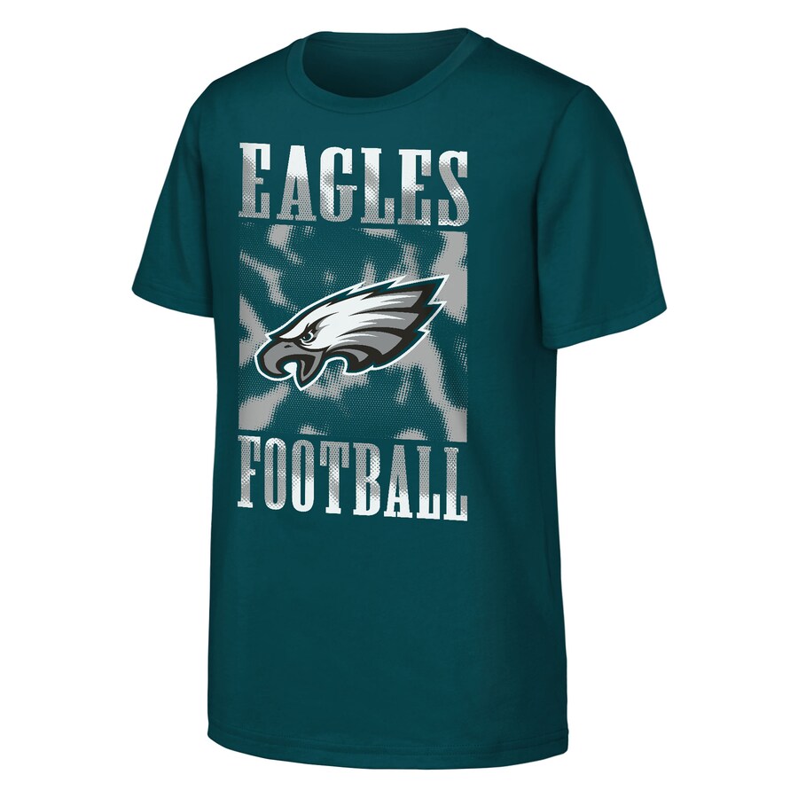 Youth Philadelphia Eagles  Midnight Green Garage Hero T-Shirt - Jersey