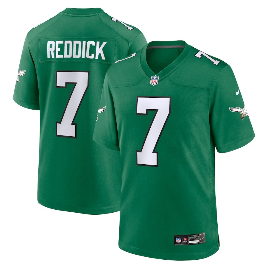 Men's Philadelphia Eagles Haason Reddick Nike Kelly Green Alternate Game Jersey - Jersey
