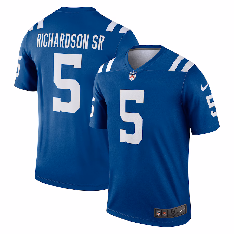 Men's Indianapolis Colts Anthony Richardson Sr. Nike Royal Team Legend Jersey - Jersey