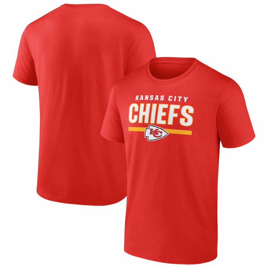Men's Kansas City Chiefs Red Speed & Agility T-Shirt - Jersey