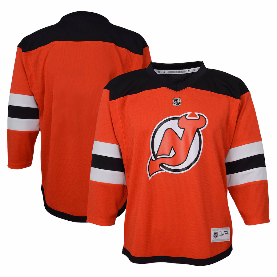 Youth New Jersey Devils Red Replica Jersey - Jersey