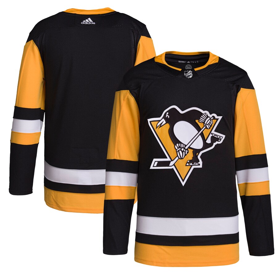 Men's Pittsburgh Penguins adidas Black Home Primegreen Authentic Pro Jersey - Jersey
