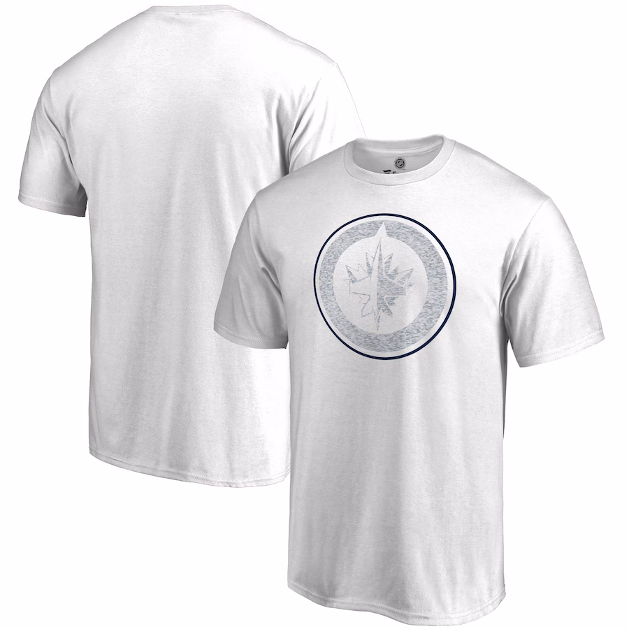 Men's Winnipeg Jets White WhiteOut T-Shirt - Jersey