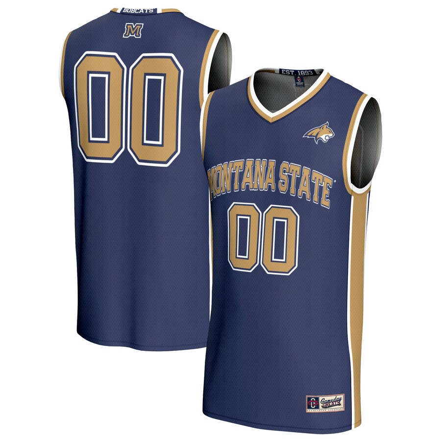 Youth GameDay Greats  Navy Montana State Bobcats Lightweight Basketball Fashion Jersey - Jersey