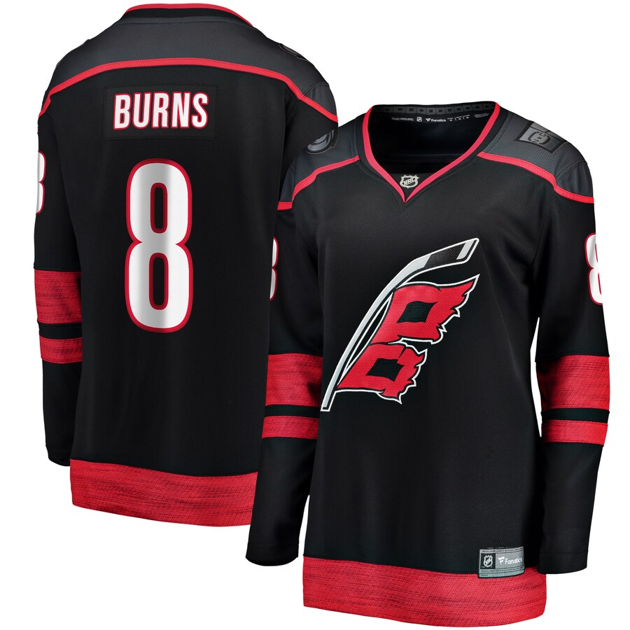 Women's Carolina Hurricanes Fanatics Branded Black Home Breakaway Player Jersey - Jersey