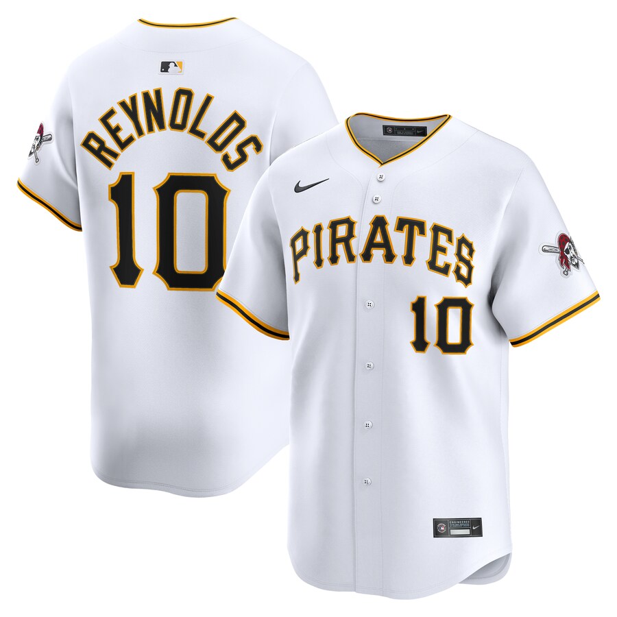 Men's Pittsburgh Pirates Bryan Reynolds Nike White Home Limited Player Jersey - Jersey