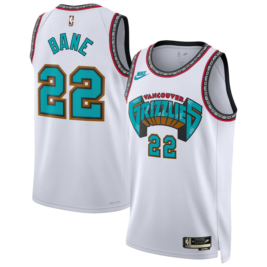 Unisex Memphis Grizzlies Desmond Bane Nike White 2024/25 Swingman Jersey - Classic Edition - Jersey