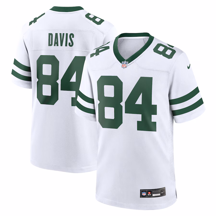 Men's New York Jets Corey Davis Nike Legacy White Game Jersey - Jersey
