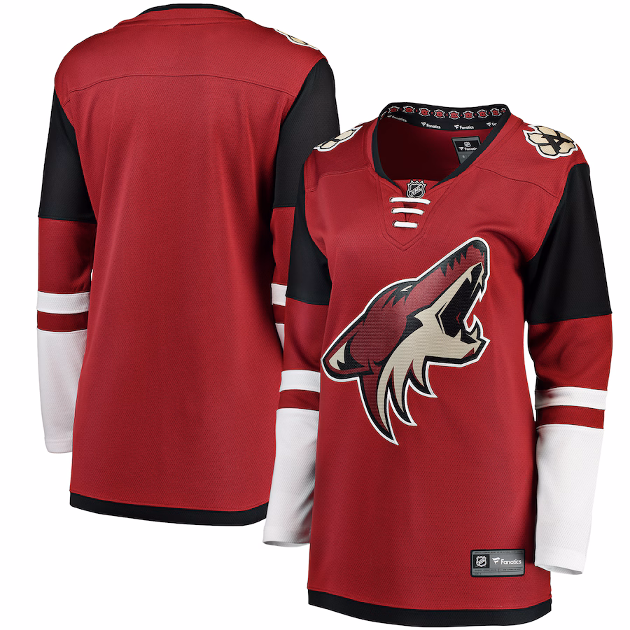 Women's Arizona Coyotes Fanatics Red Breakaway Home Jersey - Jersey