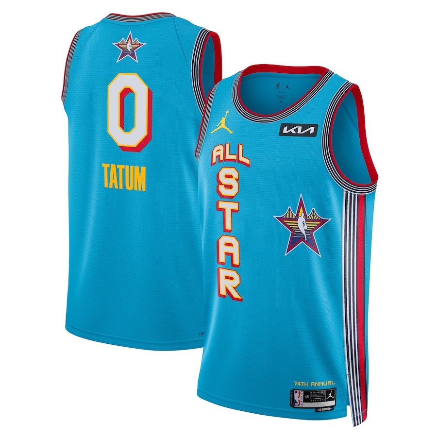 Unisex Jayson Tatum Nike Light Blue 2025 NBA All-Star Game Swingman Player Jersey - Jersey