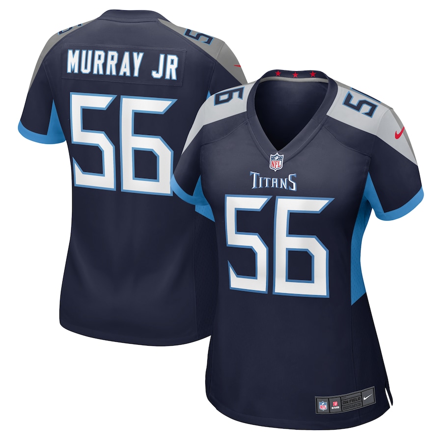 Women's Tennessee Titans Kenneth Murray Jr. Nike Navy Game Jersey - Jersey