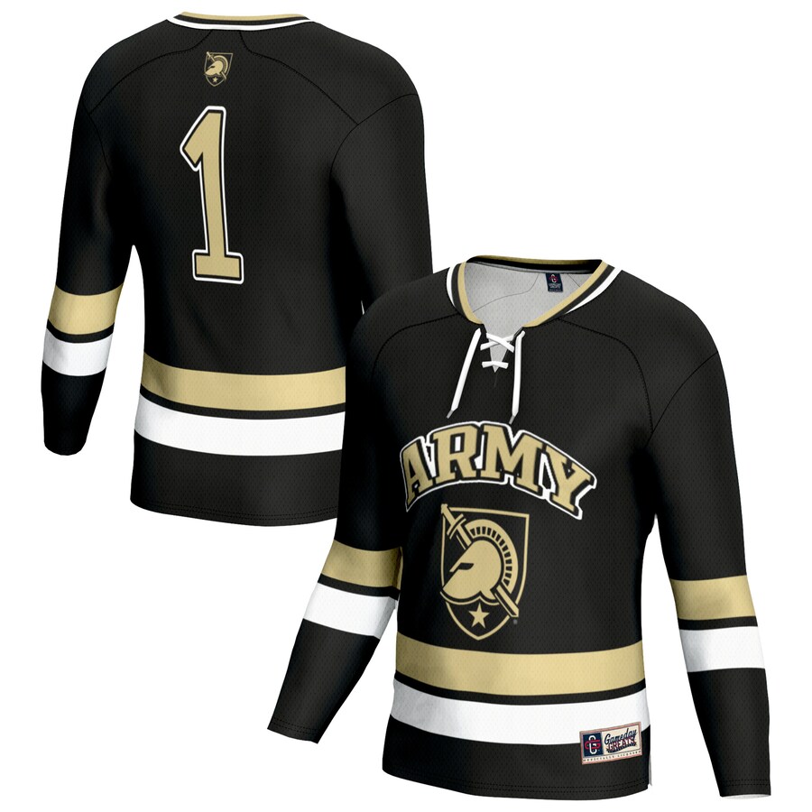 Unisex GameDay Greats  Black Army Black Knights Lightweight Women's Hockey Team Fashion Jersey - Jersey