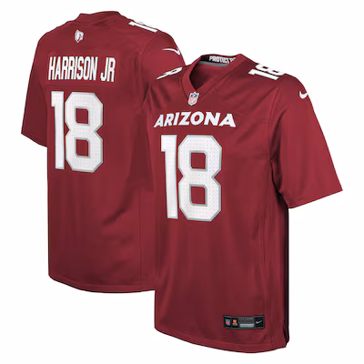 Youth Arizona Cardinals Marvin Harrison Jr. Nike Cardinal Player Game Jersey - Jersey