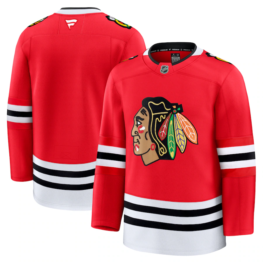 Men's Chicago Blackhawks Fanatics Red Home Premium Jersey - Jersey