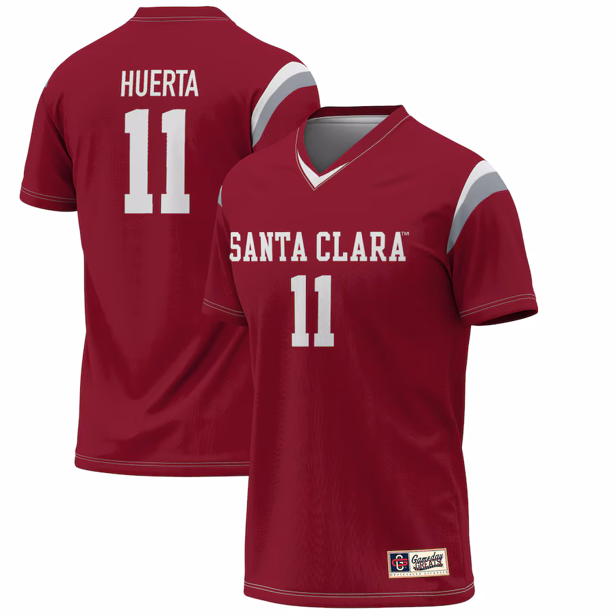 Sofia Huerta Santa Clara Broncos GameDay Greats Youth Lightweight Alumni Soccer Jersey - Maroon - Jersey