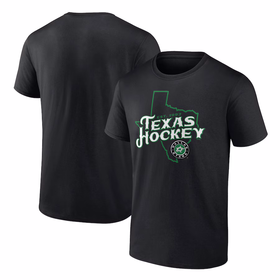 Men's Dallas Stars Black Represent T-Shirt - Jersey
