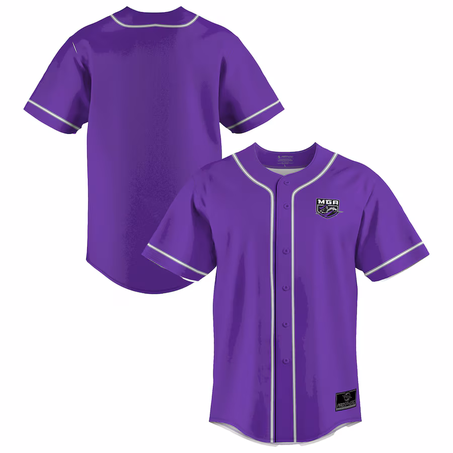 Youth ProSphere Purple Middle Georgia State Knights 1.0 Baseball Jersey - Jersey