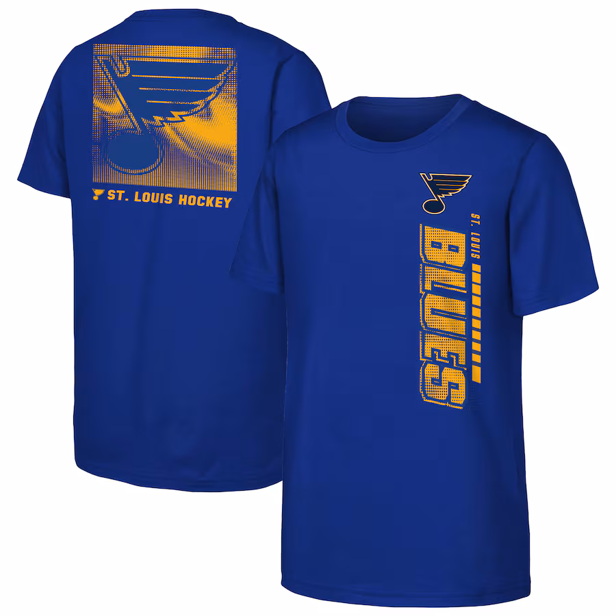 Youth St. Louis Blues Blue Atmosphere T-Shirt - Jersey