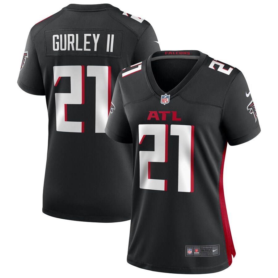 Women's Atlanta Falcons Todd Gurley II Nike Black Game Jersey - Jersey