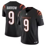 Men's Cincinnati Bengals Joe Burrow Nike Black Vapor F.U.S.E. Limited Jersey - Jersey