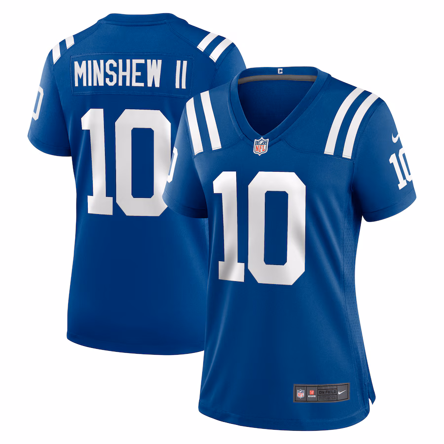 Women's Indianapolis Colts Gardner Minshew II Nike Royal Game Jersey - Jersey
