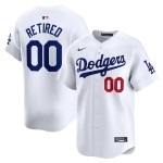 Men's Los Angeles Dodgers Nike White Home Limited Pick-A-Player Retired Roster Jersey - Jersey