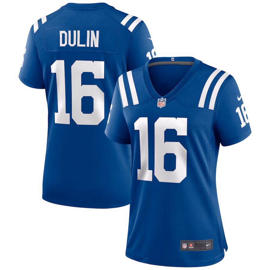 Women's Indianapolis Colts Ashton Dulin Nike Royal Game Jersey - Jersey