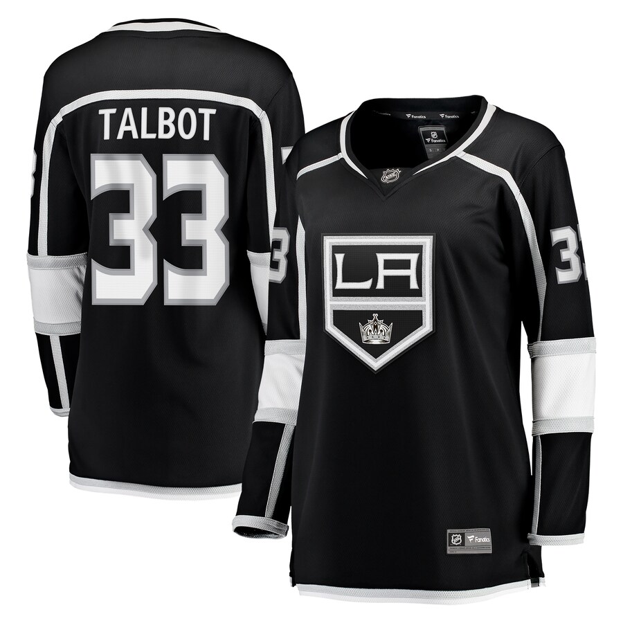 Women's Los Angeles Kings Cam Talbot Fanatics Branded Black Home Breakaway Player Jersey - Jersey