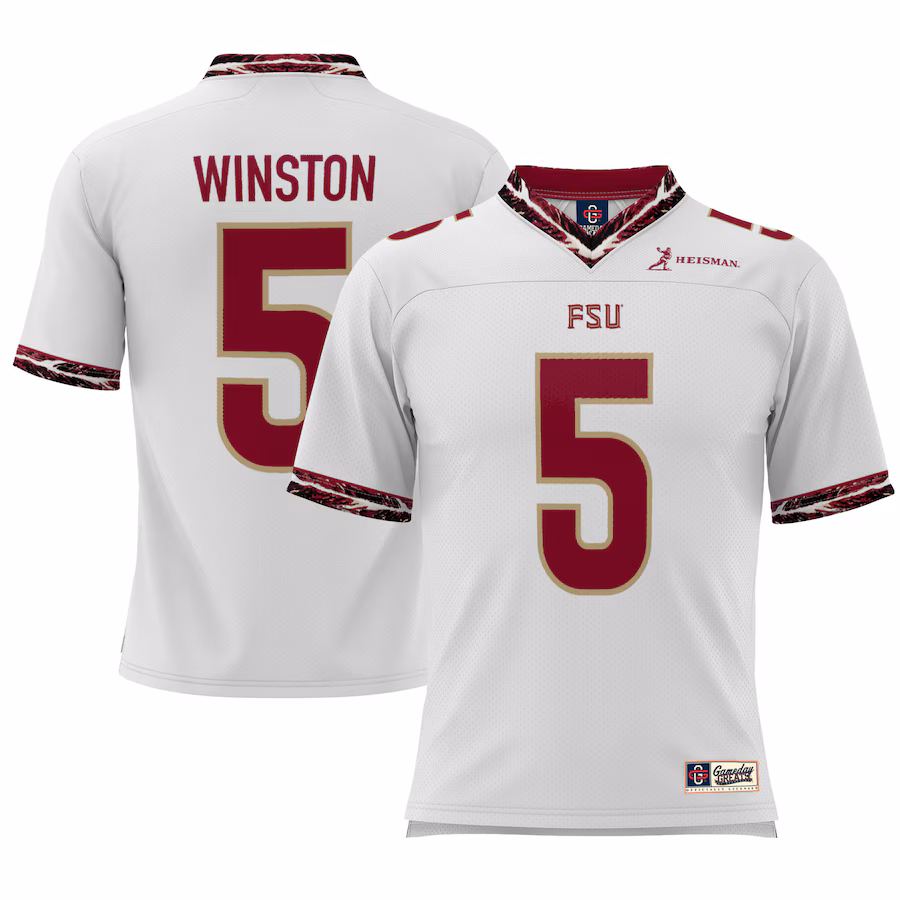 Jameis Winston Florida State Seminoles GameDay Greats Youth  Heisman Football Jersey – White - Jersey