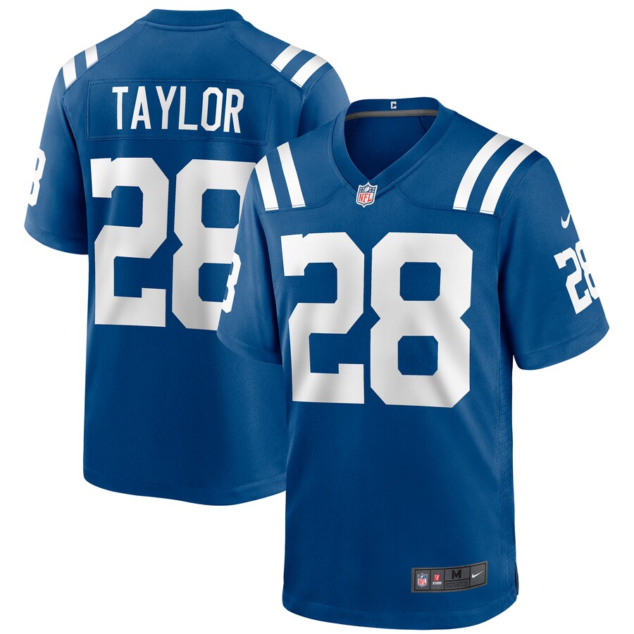 Men's Indianapolis Colts Jonathan Taylor Nike Royal Player Game Jersey - Jersey