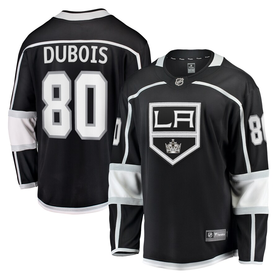Men's Los Angeles Kings Pierre-Luc Dubois Fanatics Branded Black Home Breakaway Jersey - Jersey