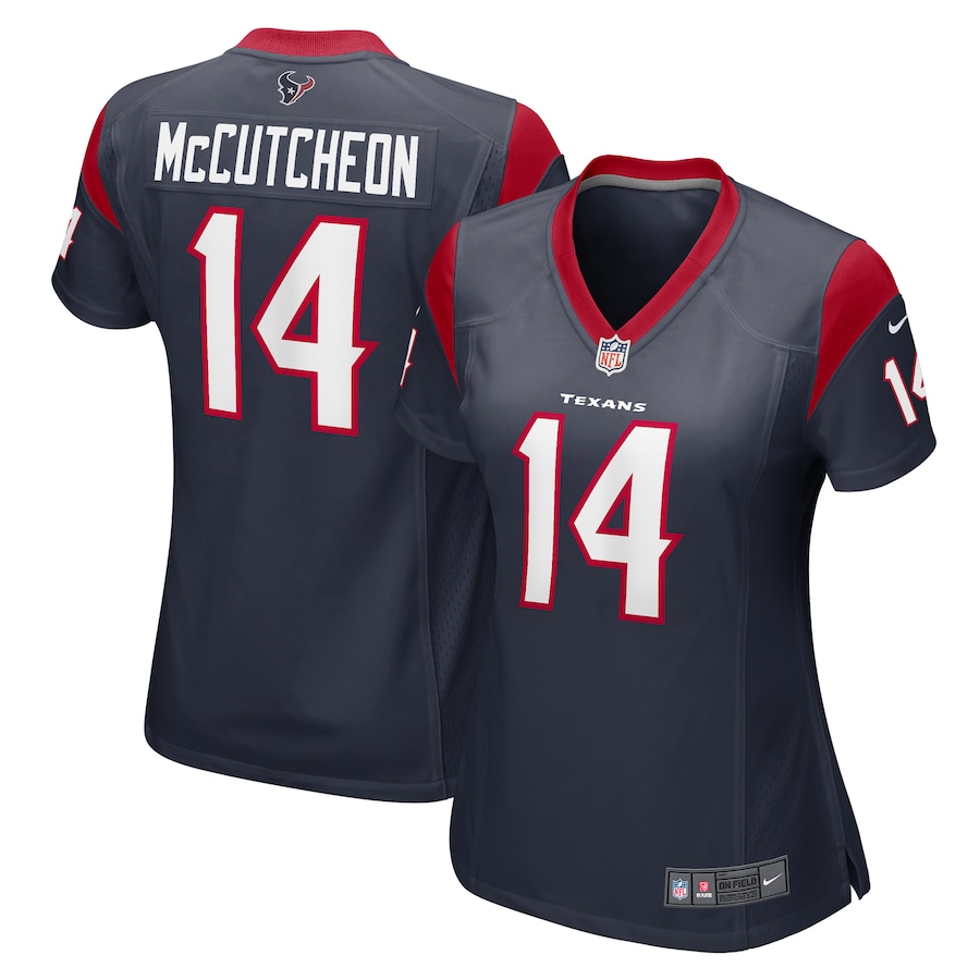Women's Houston Texans Lance McCutcheon Nike  Navy Team Game Jersey - Jersey