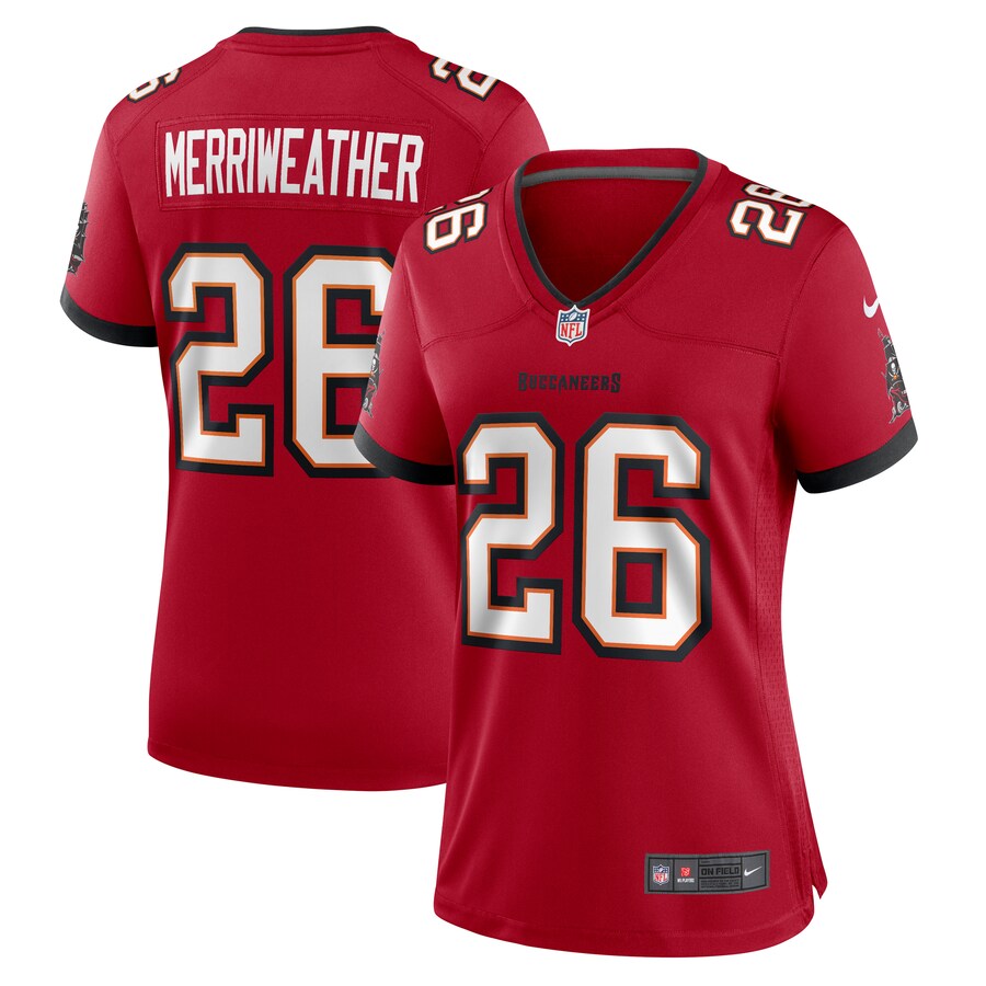 Women's Tampa Bay Buccaneers Kaevon Merriweather Nike  Red  Game Jersey - Jersey