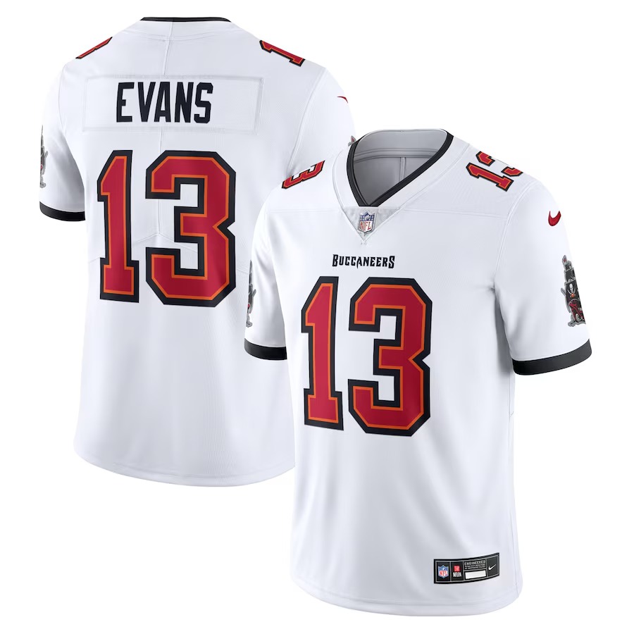 Men's Tampa Bay Buccaneers Mike Evans Nike White Vapor Untouchable Limited Jersey - Jersey