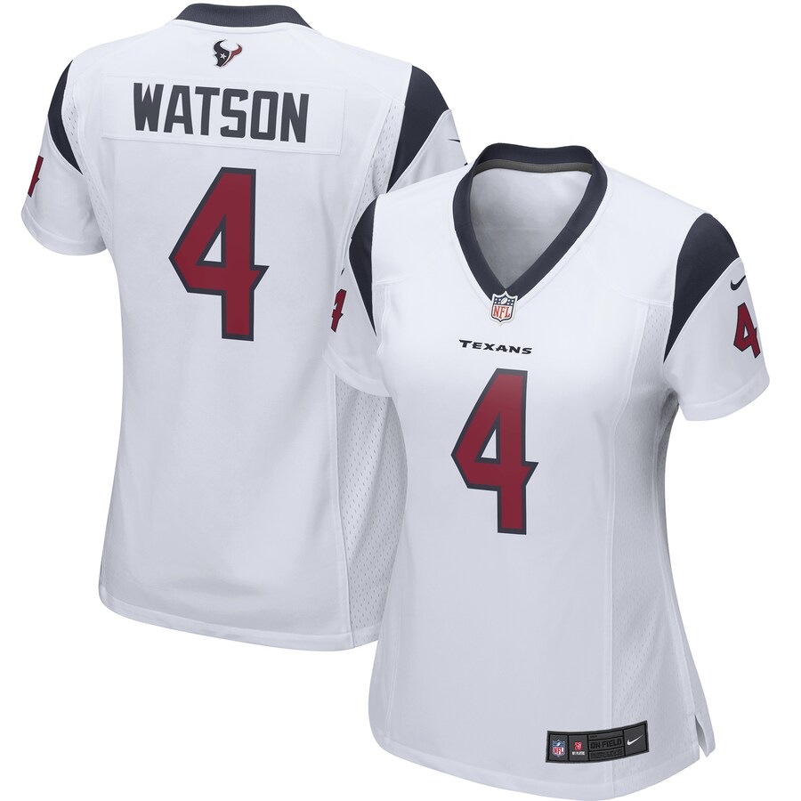 Deshaun Watson Houston Texans Nike Women's Player Game Jersey - White - Jersey