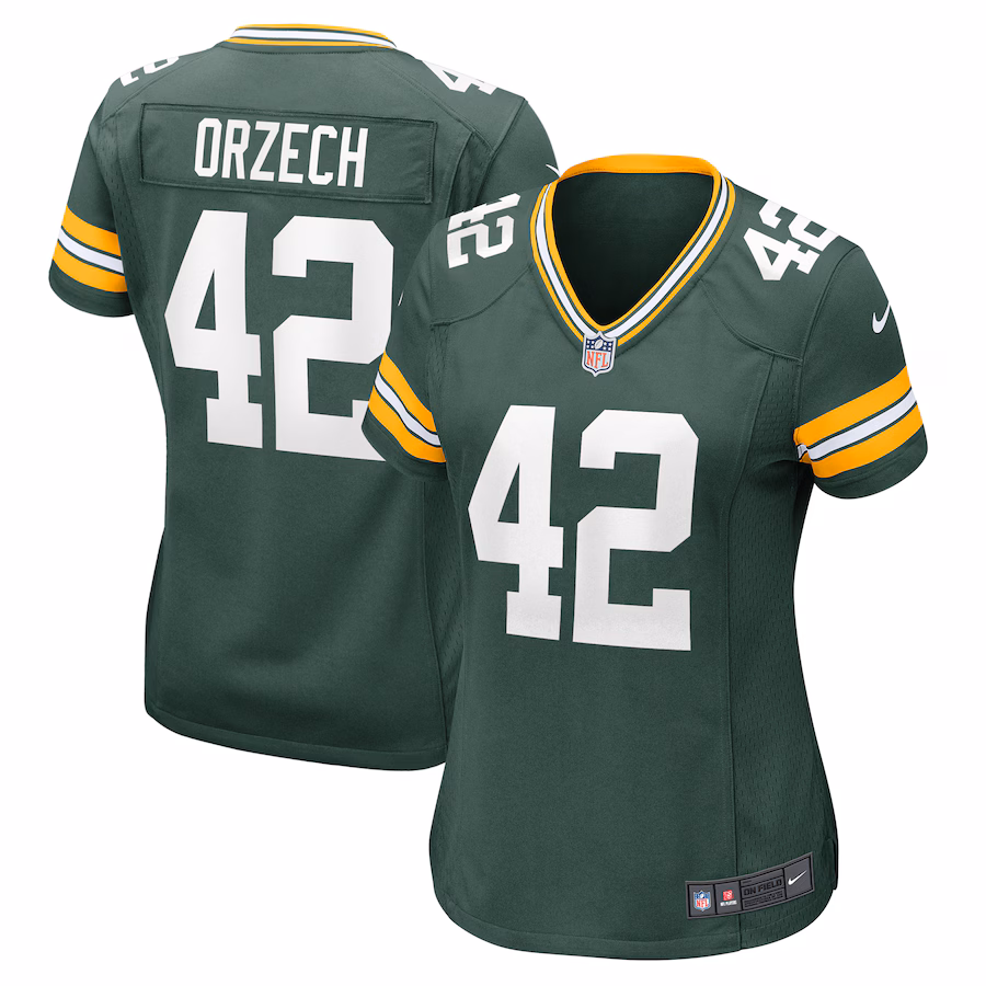Women's Green Bay Packers Matt Orzech Nike Green Game Jersey - Jersey