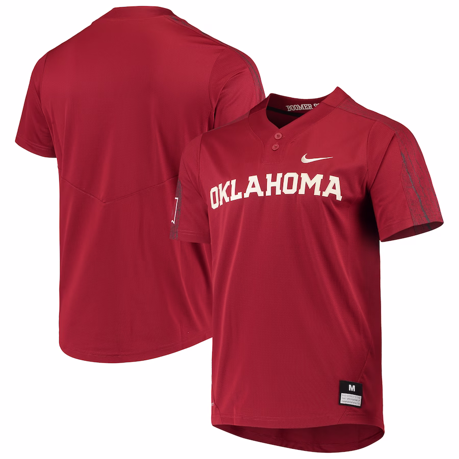 Oklahoma Sooners Nike Unisex Replica Softball Jersey - Crimson - Jersey