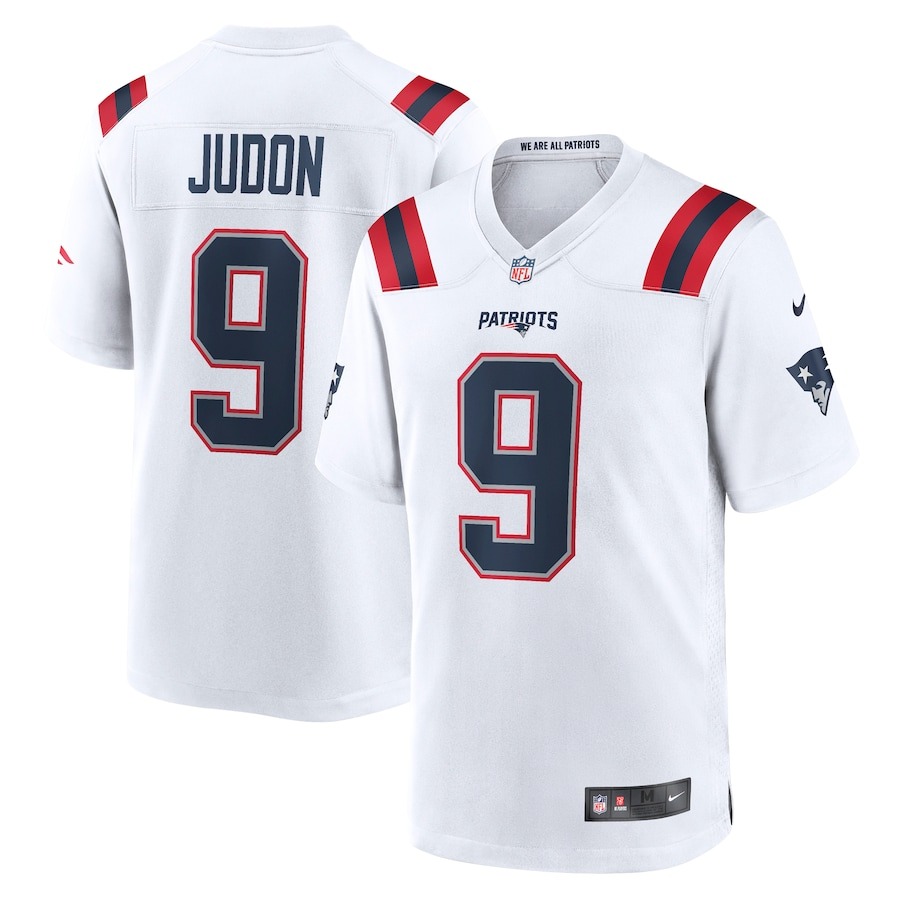 Men's New England Patriots Matthew Judon Nike White  Game Jersey - Jersey