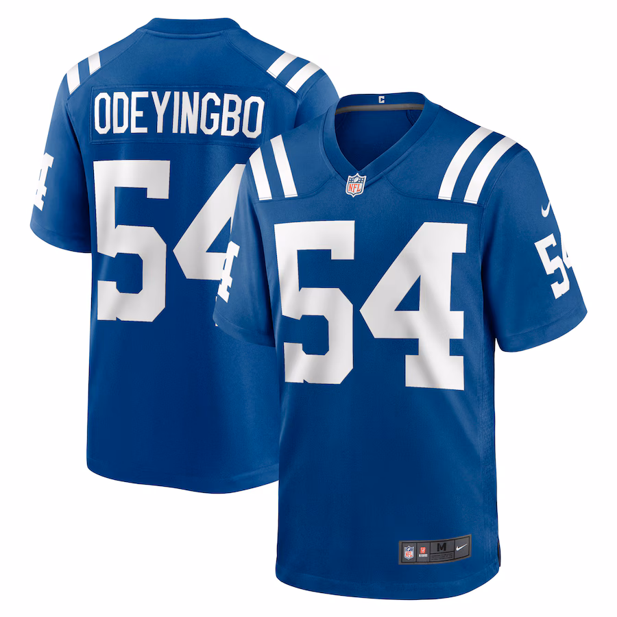 Men's Indianapolis Colts Dayo Odeyingbo Nike Royal Game Jersey - Jersey