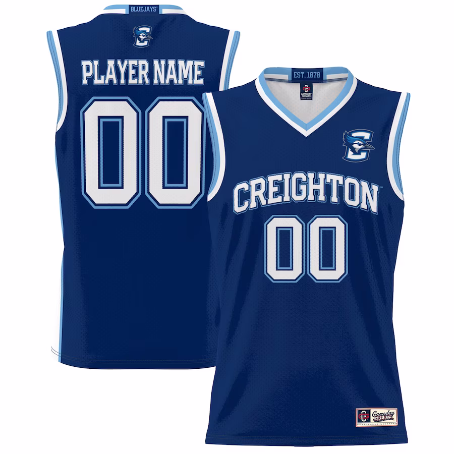 Creighton Bluejays GameDay Greats Youth NIL Pick-A-Player Lightweight Women's Basketball Jersey - Blue - Jersey