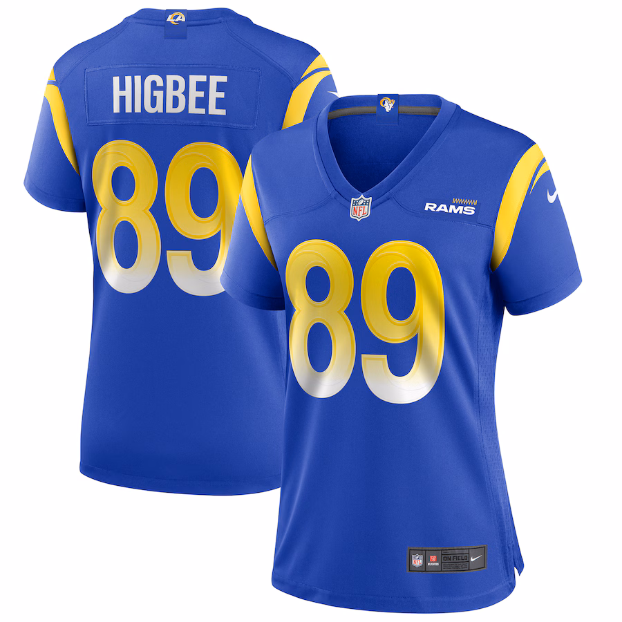 Women's Los Angeles Rams Tyler Higbee Nike Royal Game Player Jersey - Jersey