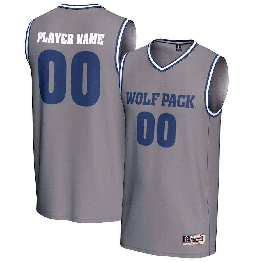 Nevada Wolf Pack GameDay Greats Youth NIL Pick-A-Player Men's Basketball Lightweight Jersey - Gray - Jersey