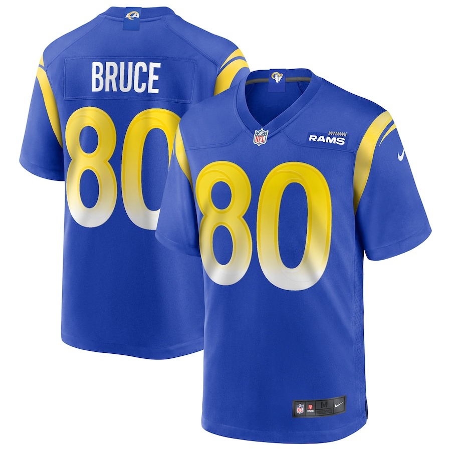 Men's Los Angeles Rams Isaac Bruce Nike Royal Game Retired Player Jersey - Jersey