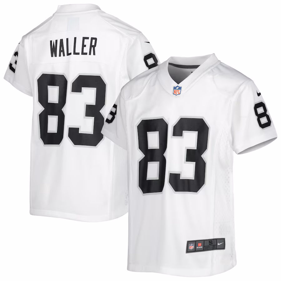 Youth Las Vegas Raiders Darren Waller Nike White Game Jersey - Jersey