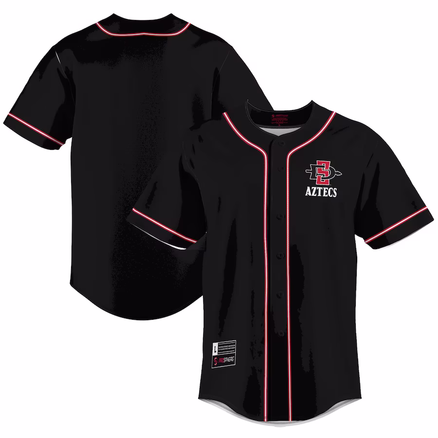 San Diego State Aztecs GameDay Greats  Lightweight Baseball Jersey - Scarlet - Jersey