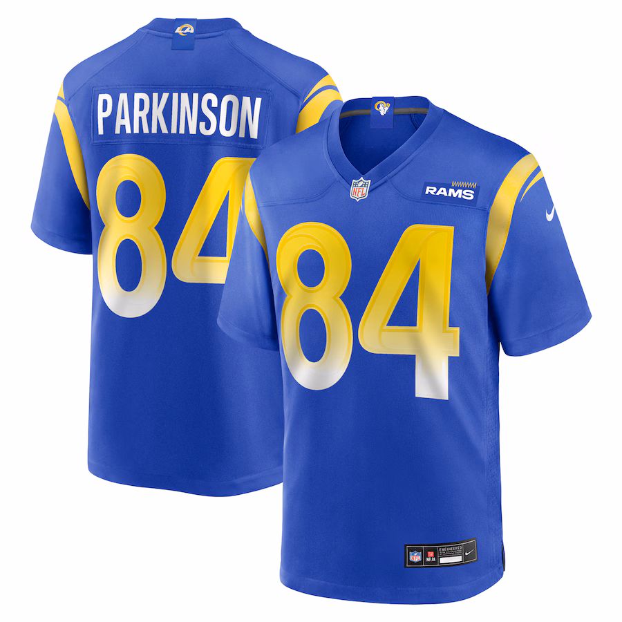 Men's Los Angeles Rams Colby Parkinson Nike Royal Team Game Jersey - Jersey