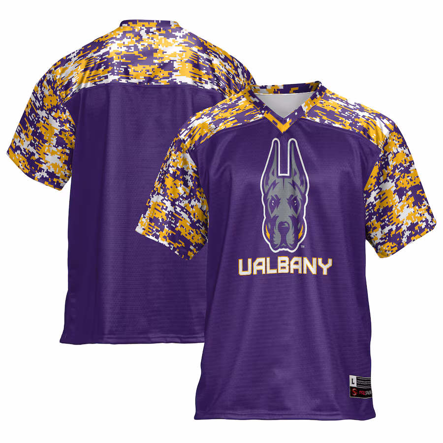 Youth GameDay Greats Purple UAlbany Great Danes Football Jersey - Jersey