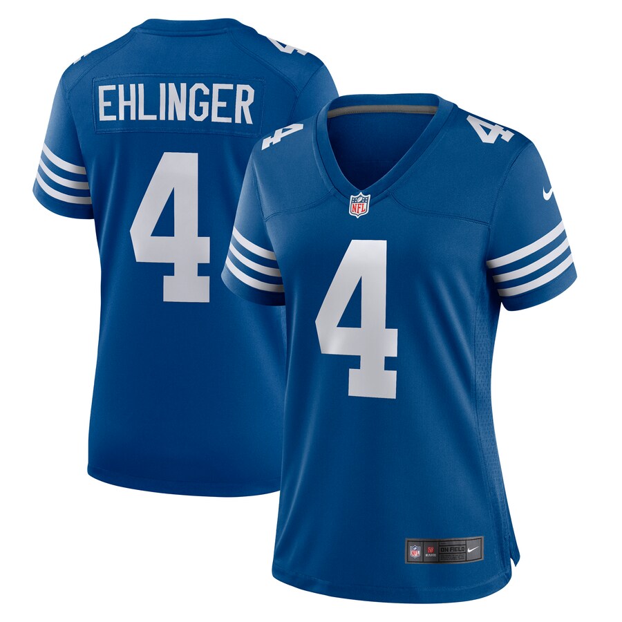 Women's Indianapolis Colts Sam Ehlinger Nike Blue Game Player Jersey - Jersey