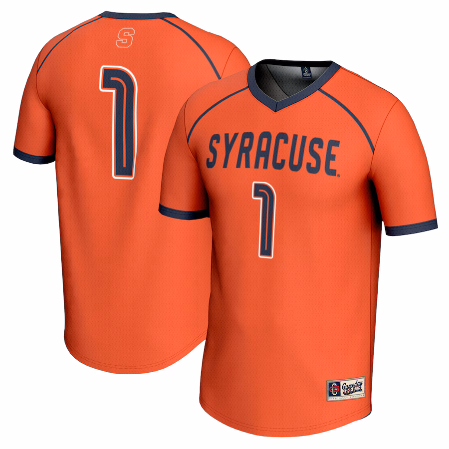 #1 Syracuse Orange GameDay Greats Youth Lightweight Women's Lacrosse Jersey - Orange - Jersey